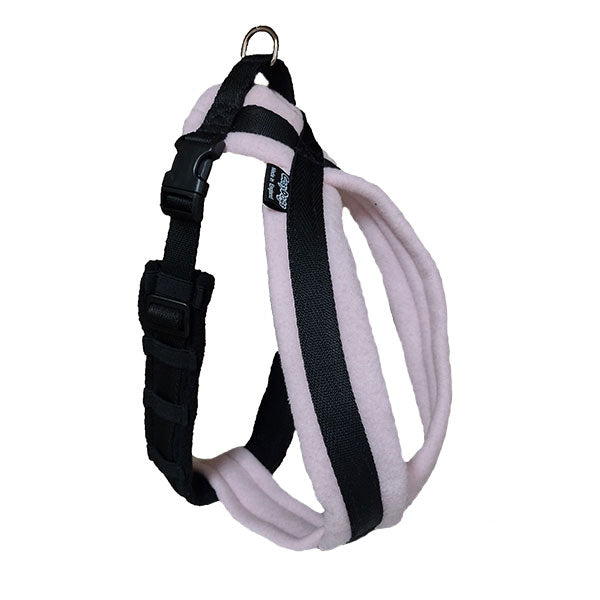 Pastel Colour Range Of Fleece Dog Harness