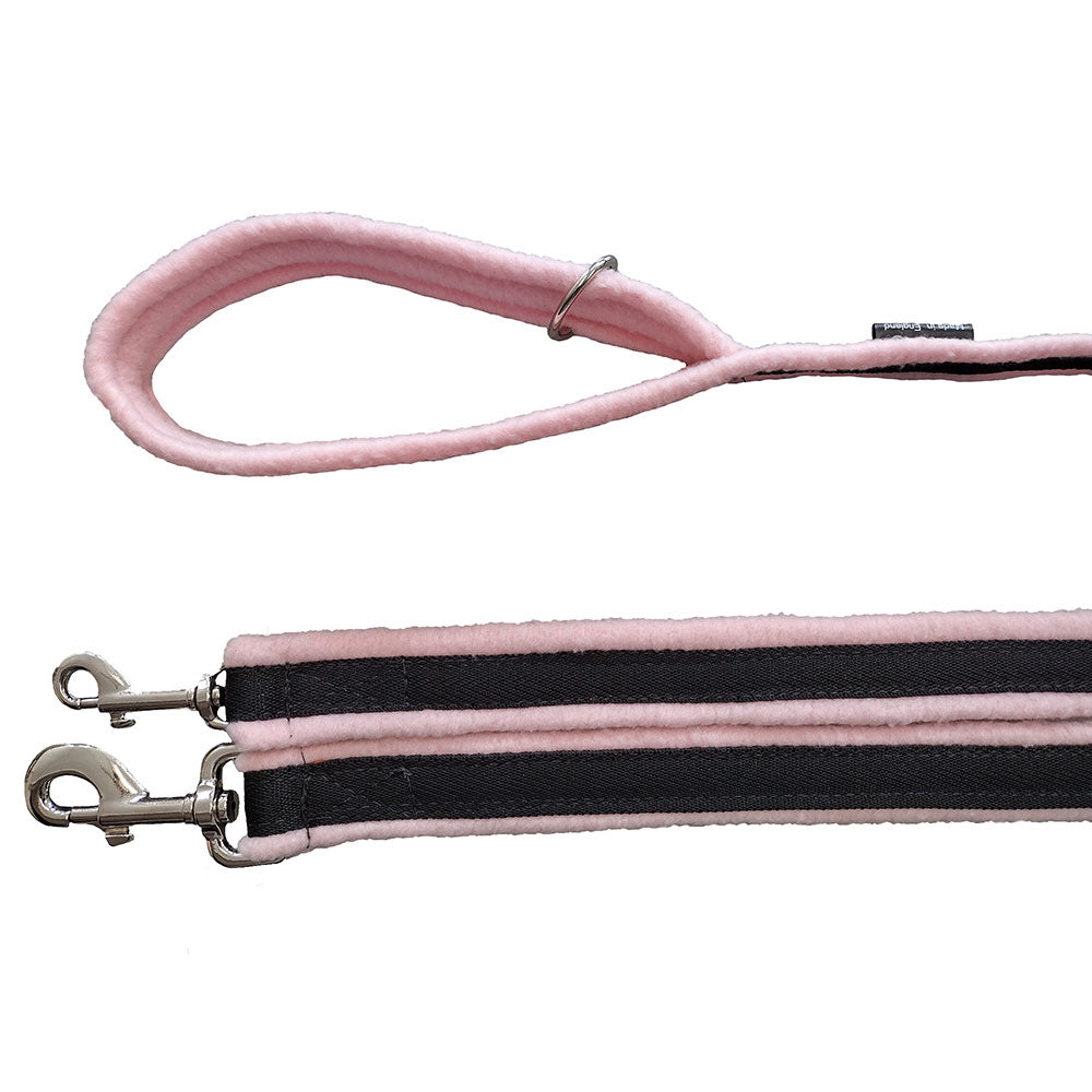 Pastel Colour Range Of Fleece Dog Leads