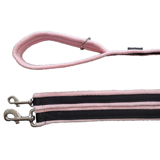 Pastel Colour Range Of Fleece Dog Leads