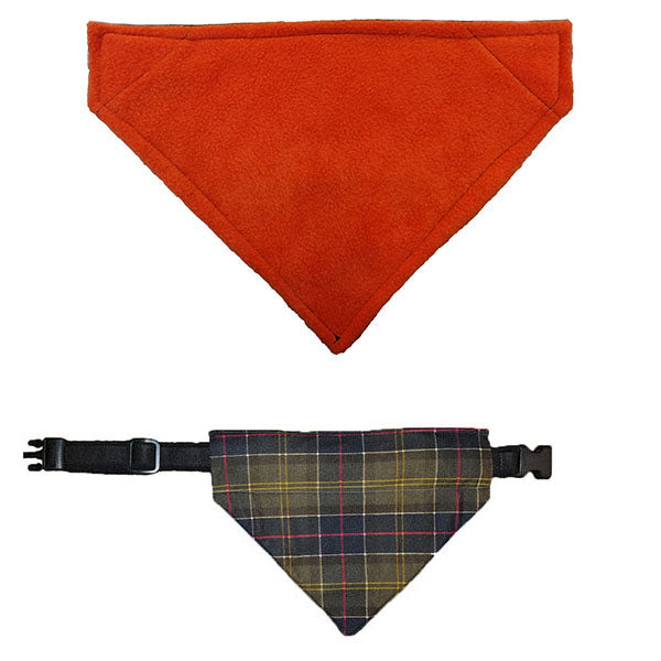 Reversible Fleece Bandana's