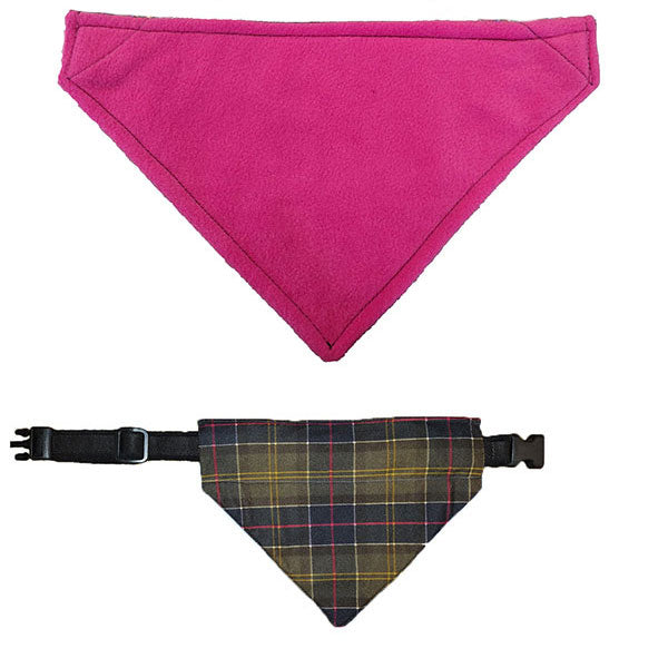 Reversible Fleece Bandana's