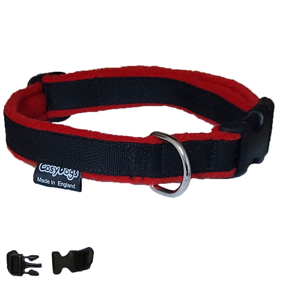 Quick Release Fleece Collar by CosyDogs