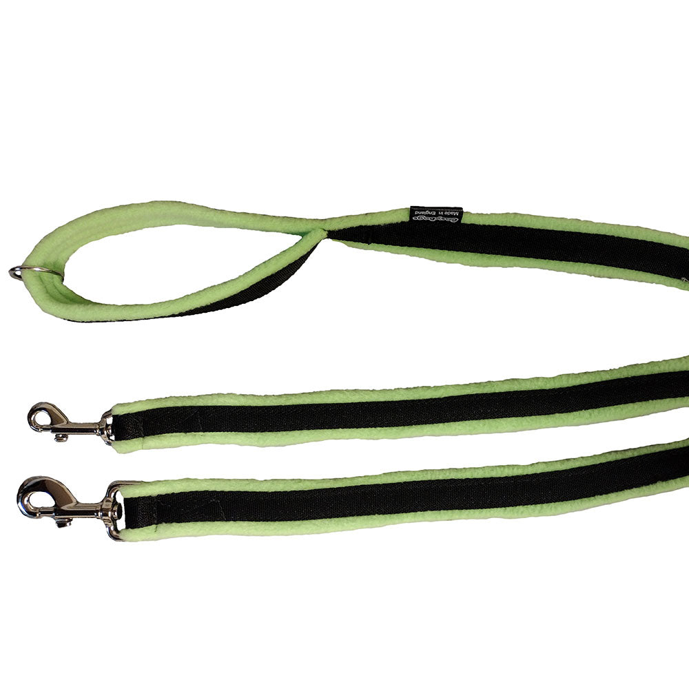 Pastel Colour Range Of Fleece Dog Leads