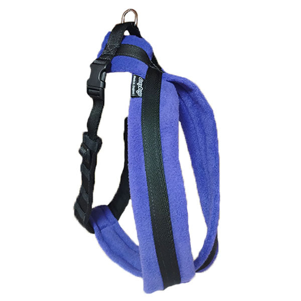 Fleece Dog Harness: For Medium Size Dogs: Front Chest Ring Available