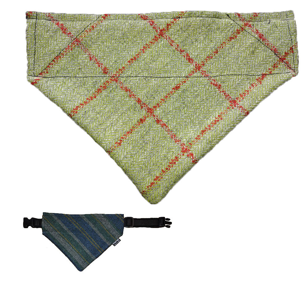 Luxury Tweed Dog Bandana