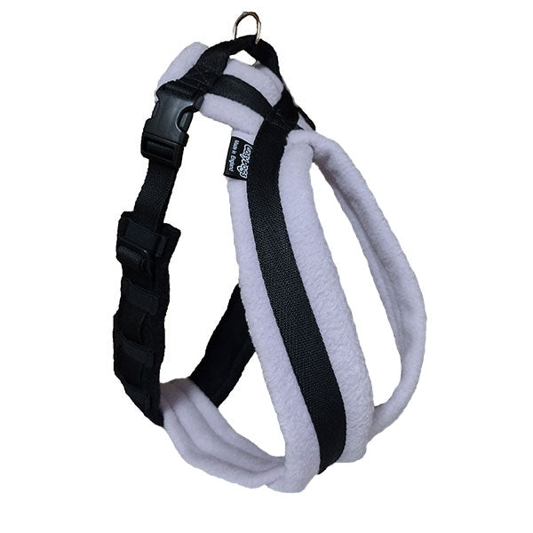 Pastel Colour Range Of Fleece Dog Harness
