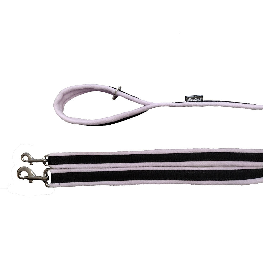 Pastel Colour Range Of Fleece Dog Leads