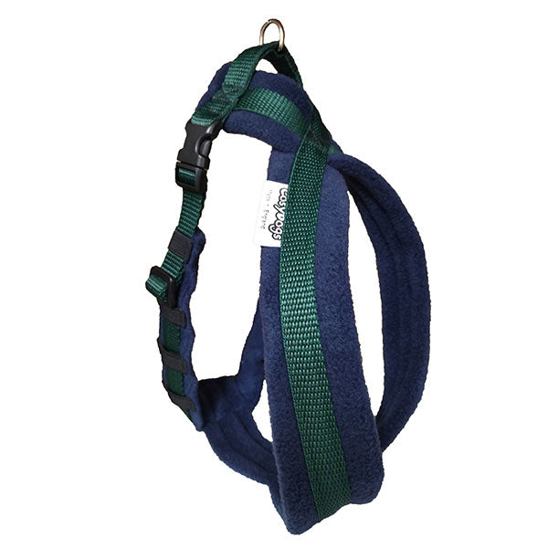 Coloured Fleece Dog Harness: For Medium Size Dogs