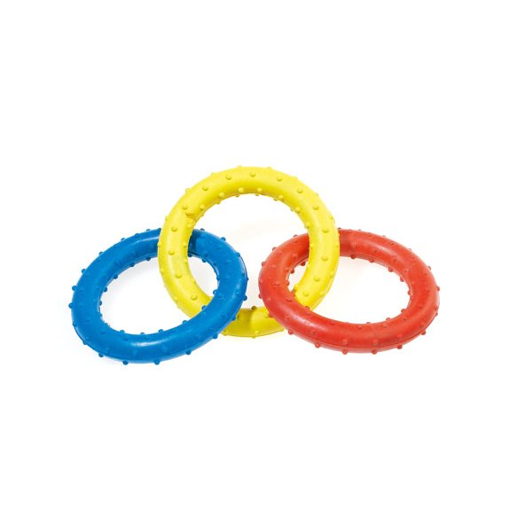Triple Ring Rubber Tug 190mm