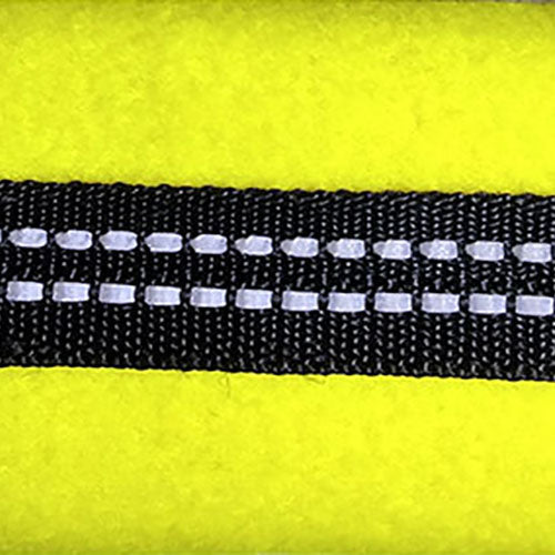 Personalise Your High Visibility Fleece Dog Harness For Small Size Dogs