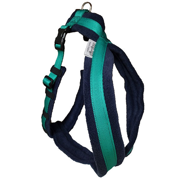 Coloured Fleece Dog Harness: For Medium Size Dogs