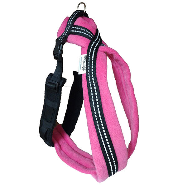 High Visibility Fleece Dog Harness for Large Size Dogs