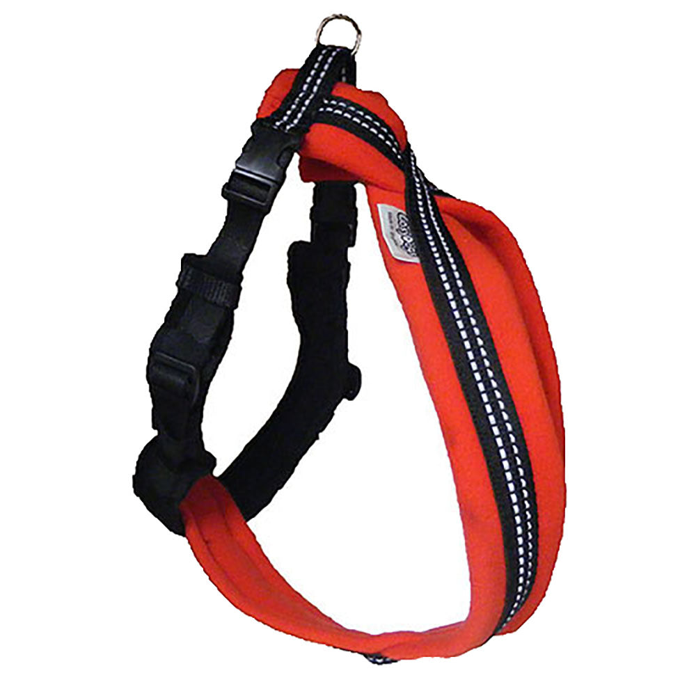 High Visibility Fleece Dog Harness For Small Size Dogs: Front Chest Ring Available