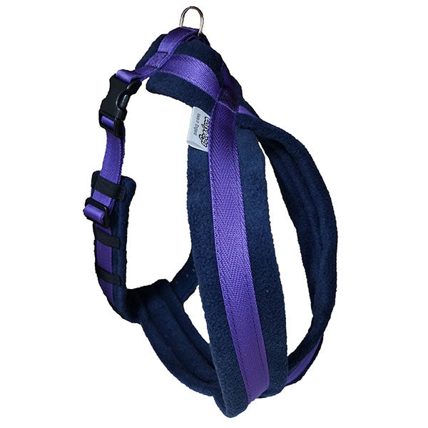 Coloured Fleece Dog Harness: For Small Size Dogs