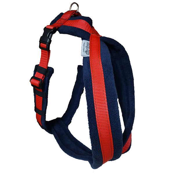 Coloured Fleece Dog Harness: For Small Size Dogs