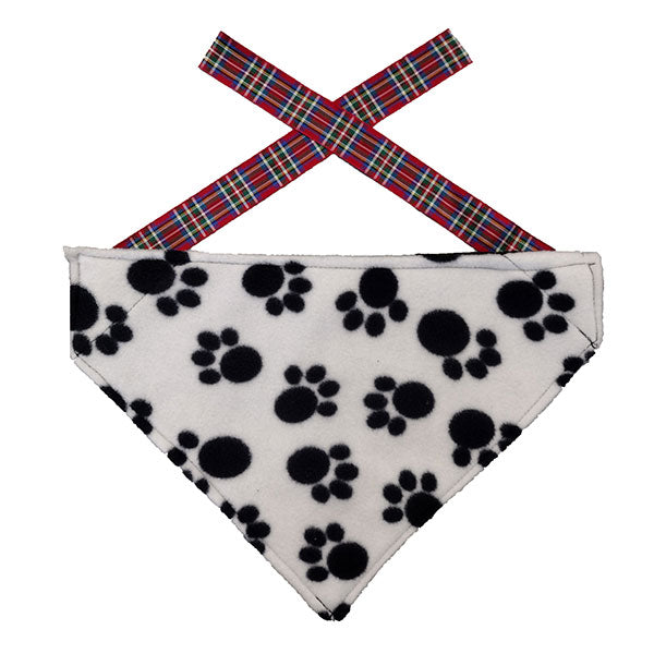 Reversible Printed Fleece Bandana's