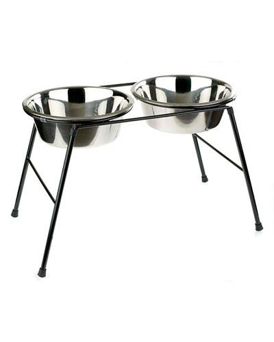 Double Dish High Stand with two dishes