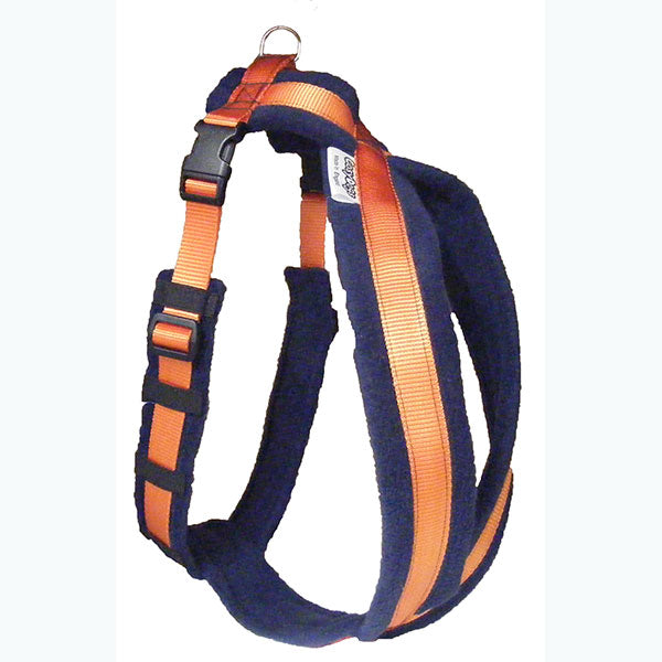 Coloured Fleece Dog Harness: For Medium Size Dogs