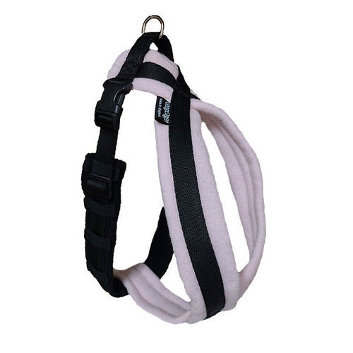 Pastel Colour Range Of Fleece Dog Harness