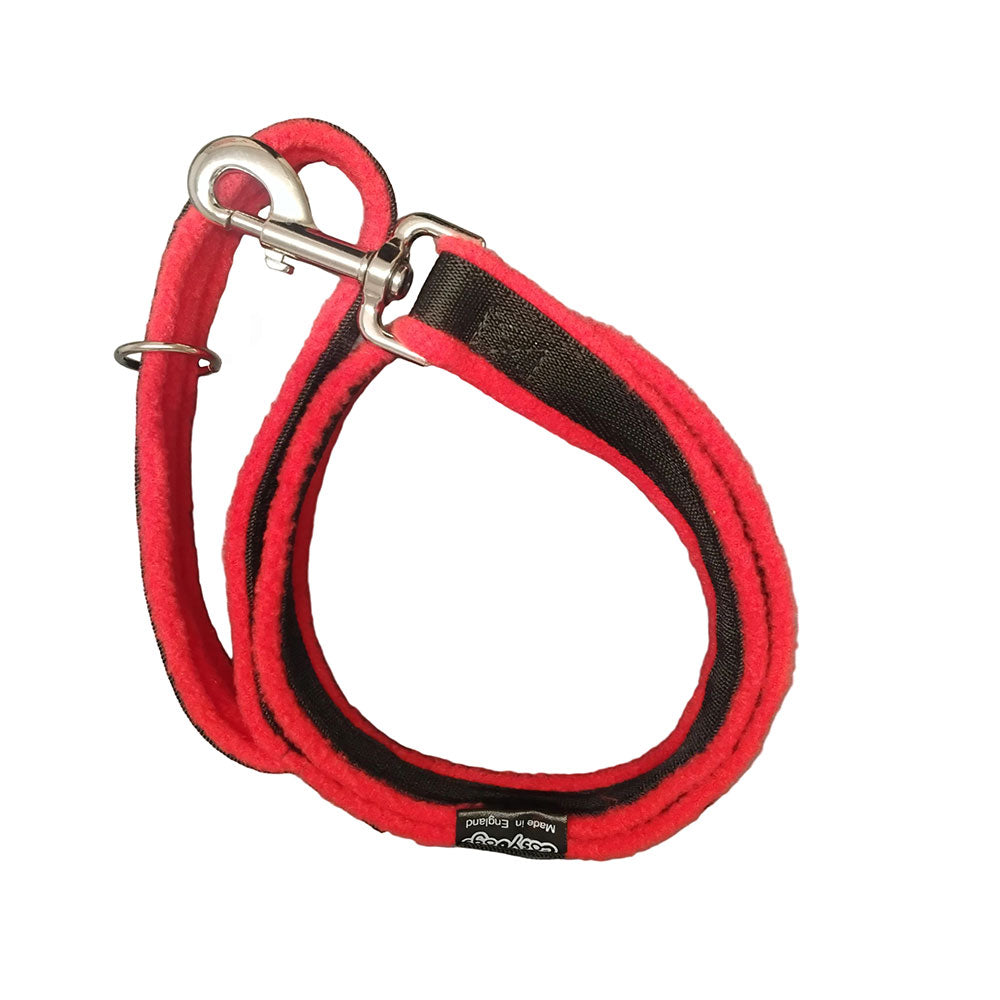 Fleece Dog Lead Heavy Clasp