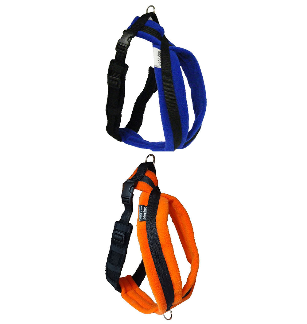 Fleece Dog Harness: For Small Size Dogs: Front Chest Ring Available