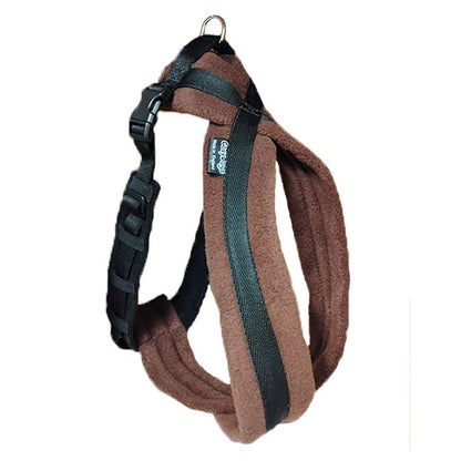 Fleece Dog Harness: For Large Size Dogs: Front Chest Ring Available