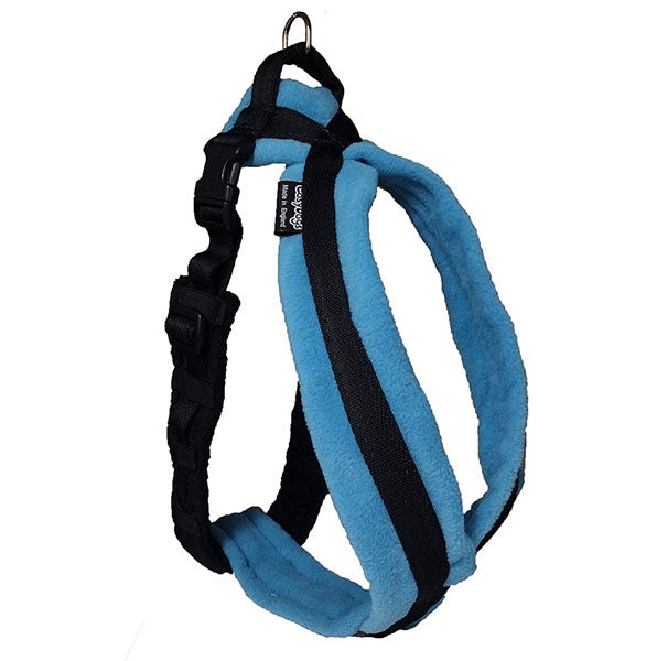 Fleece Dog Harness: For Large Size Dogs: Front Chest Ring Available