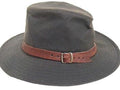 Men's waxed Hat In Green
