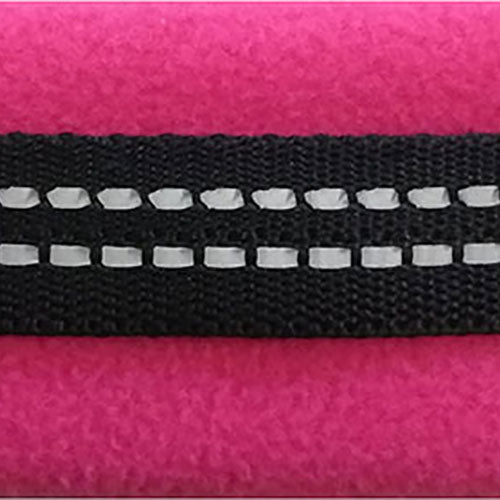 Personalise Your High Visibility Fleece Dog Harness For Medium Size Dogs