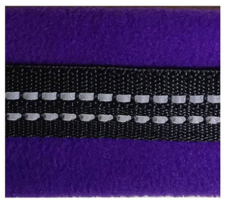 High Visibility Fleece Dog Lead Small Clasp