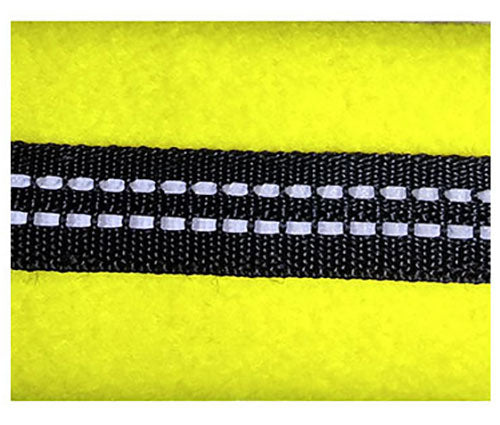 High Visibility Fleece Dog Lead Small Clasp