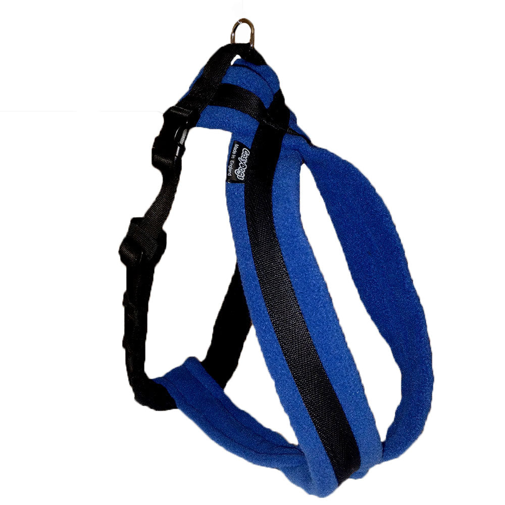 Fleece Dog Harness Royal Blue