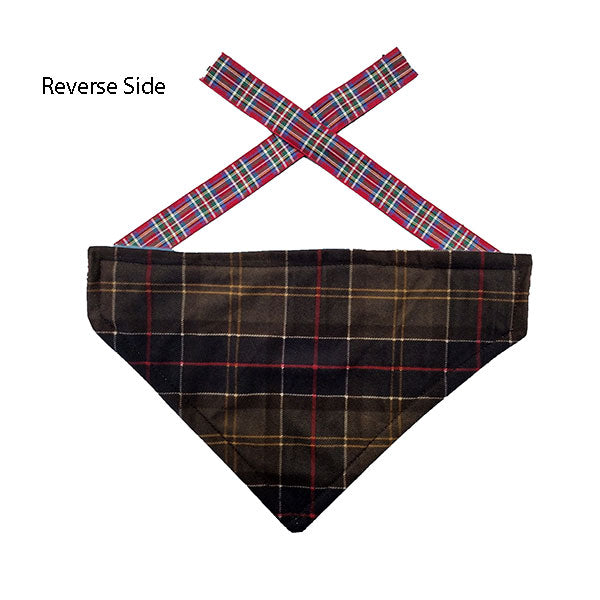 Reversible Printed Fleece Bandana's