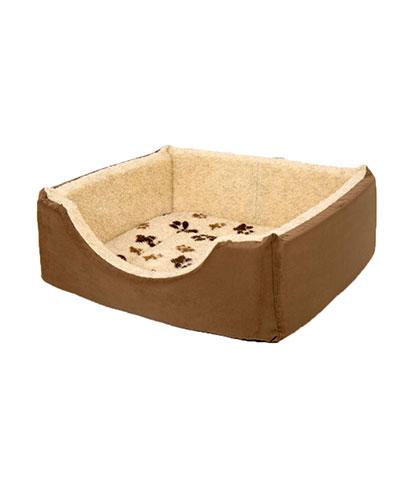 Square Suede Dog Bed by CosyDogs