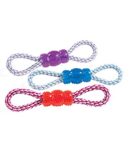 Vinyl Rope Tug Toy 240mm