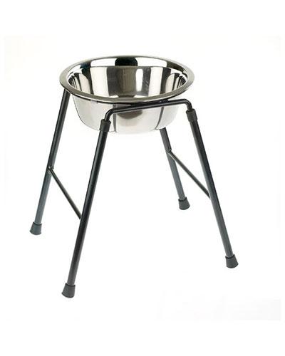 Single feeder high stand with single bowl